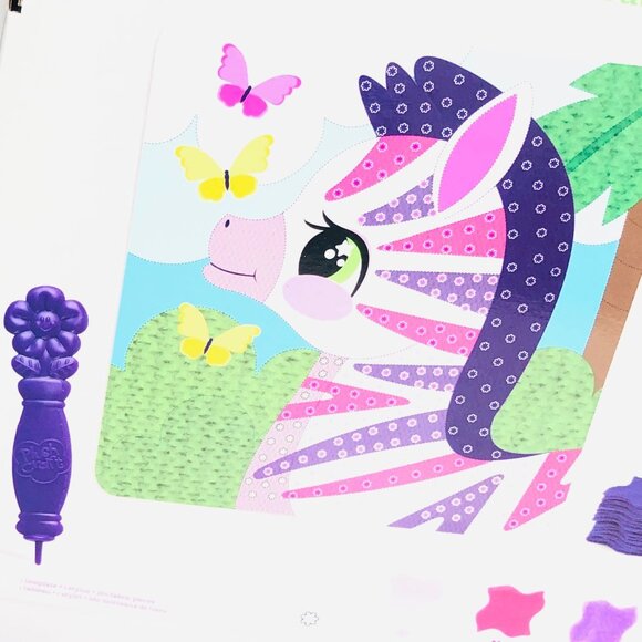 Plush Craft Fabric by Number DIY ORB Factory My First Design Zebra For Age 3+ - Picture 9 of 13